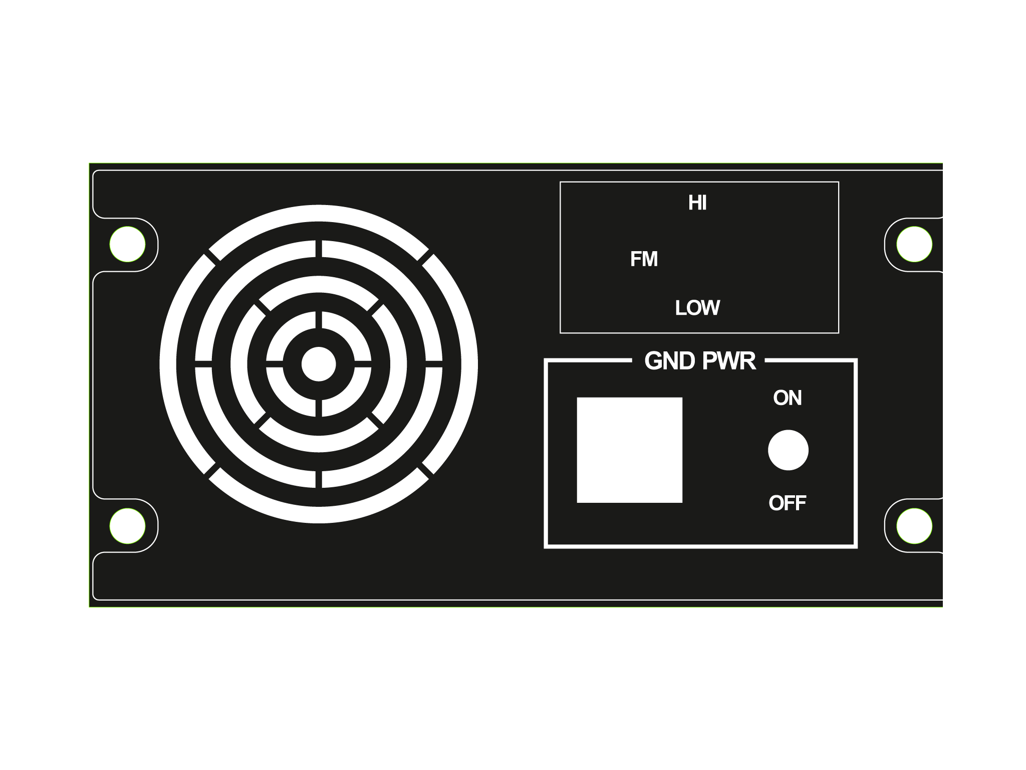 H145 Ground Power Panel