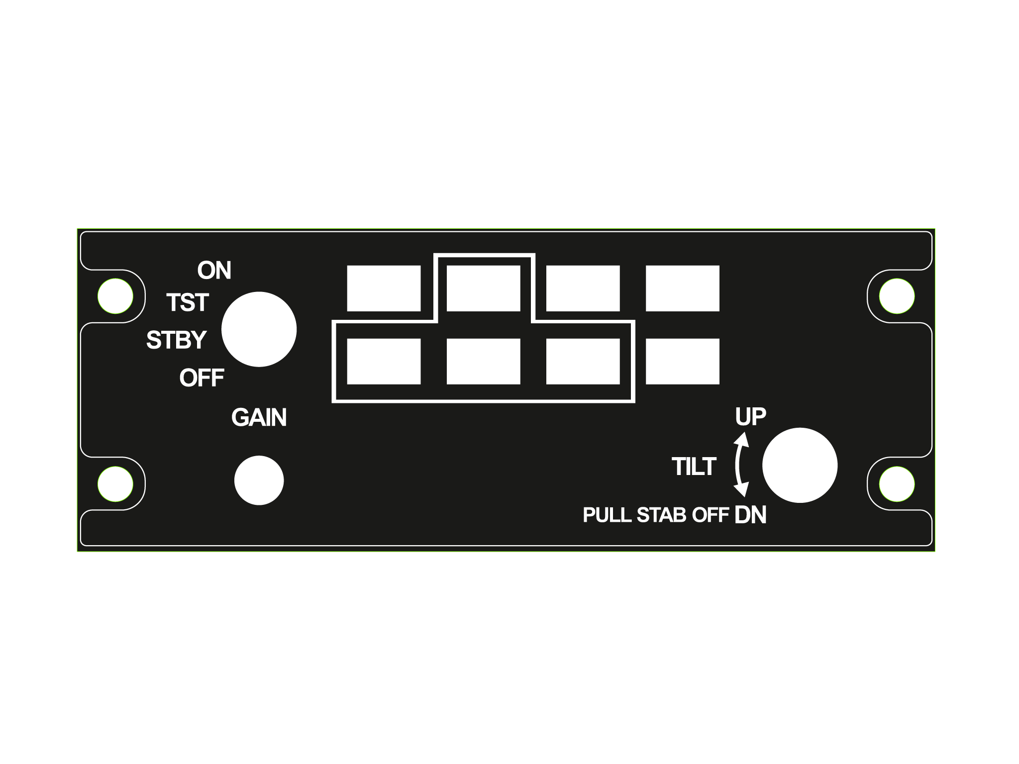 H145 Radar Panel