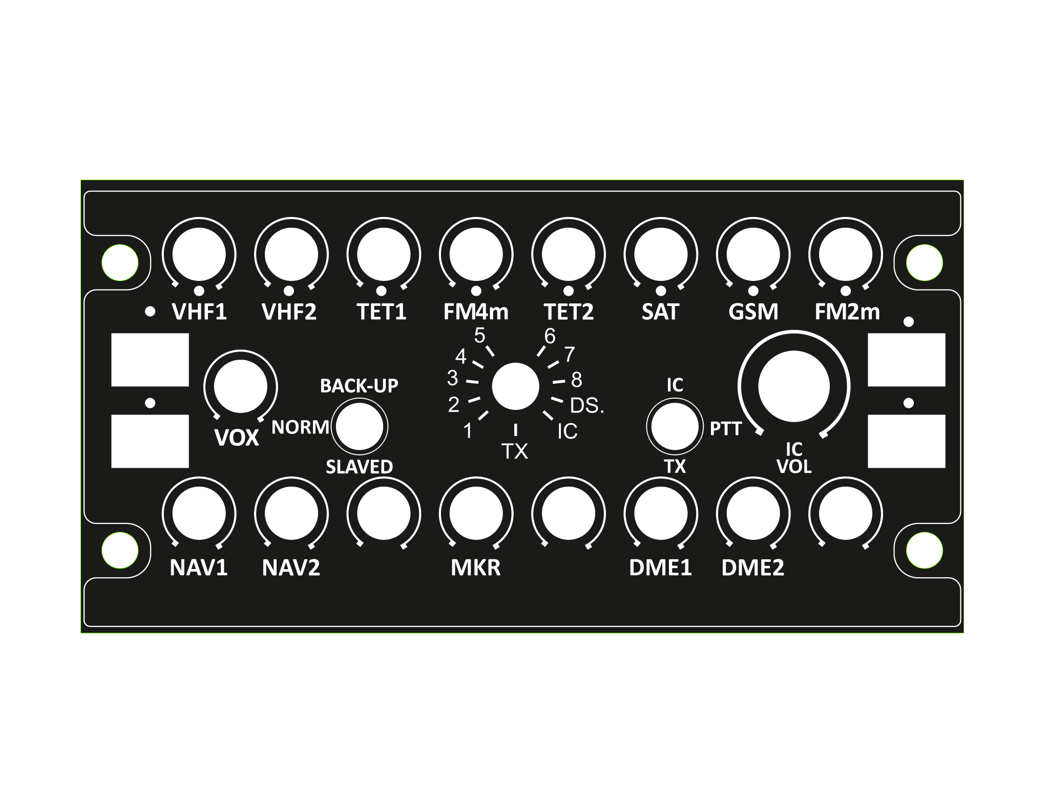 H145 Radio Panel