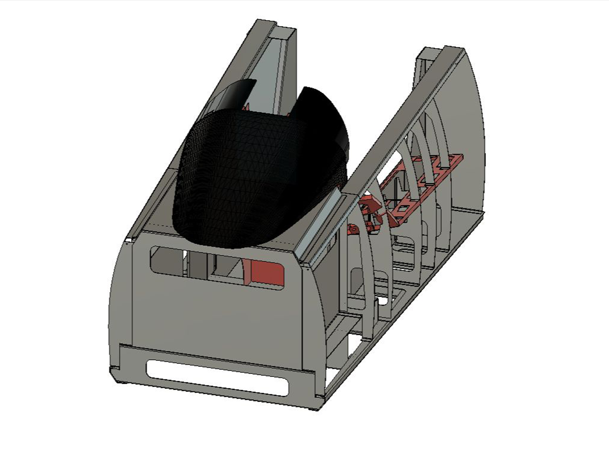 F18 Cockpit Structure