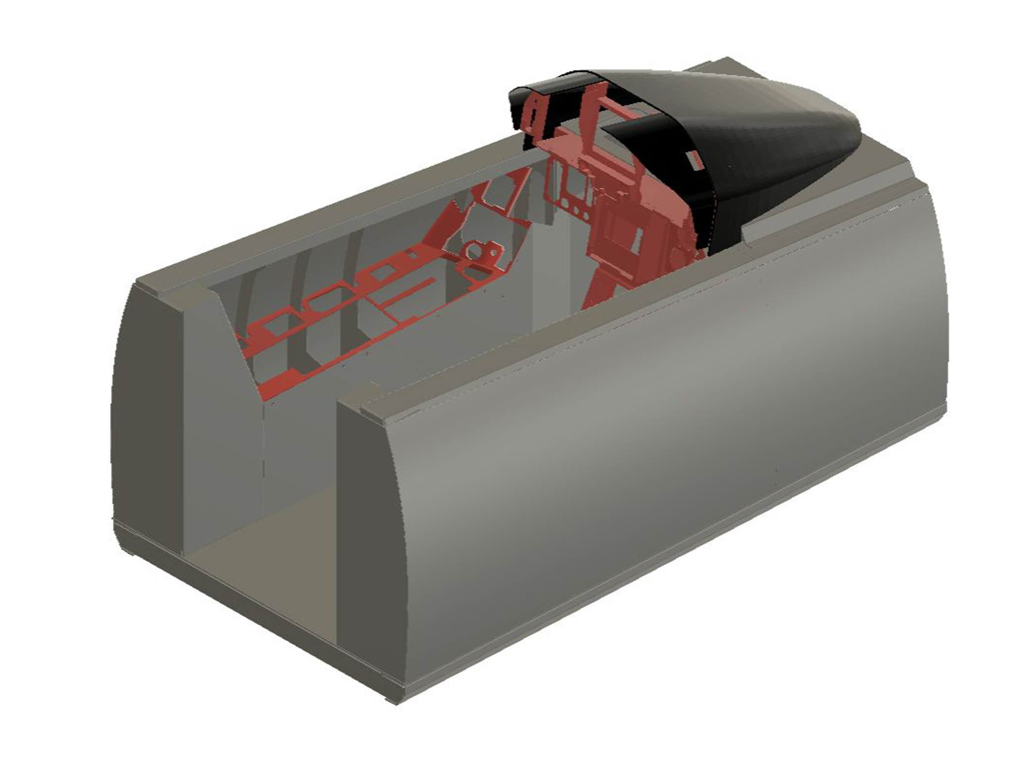 F18 Cockpit Structure
