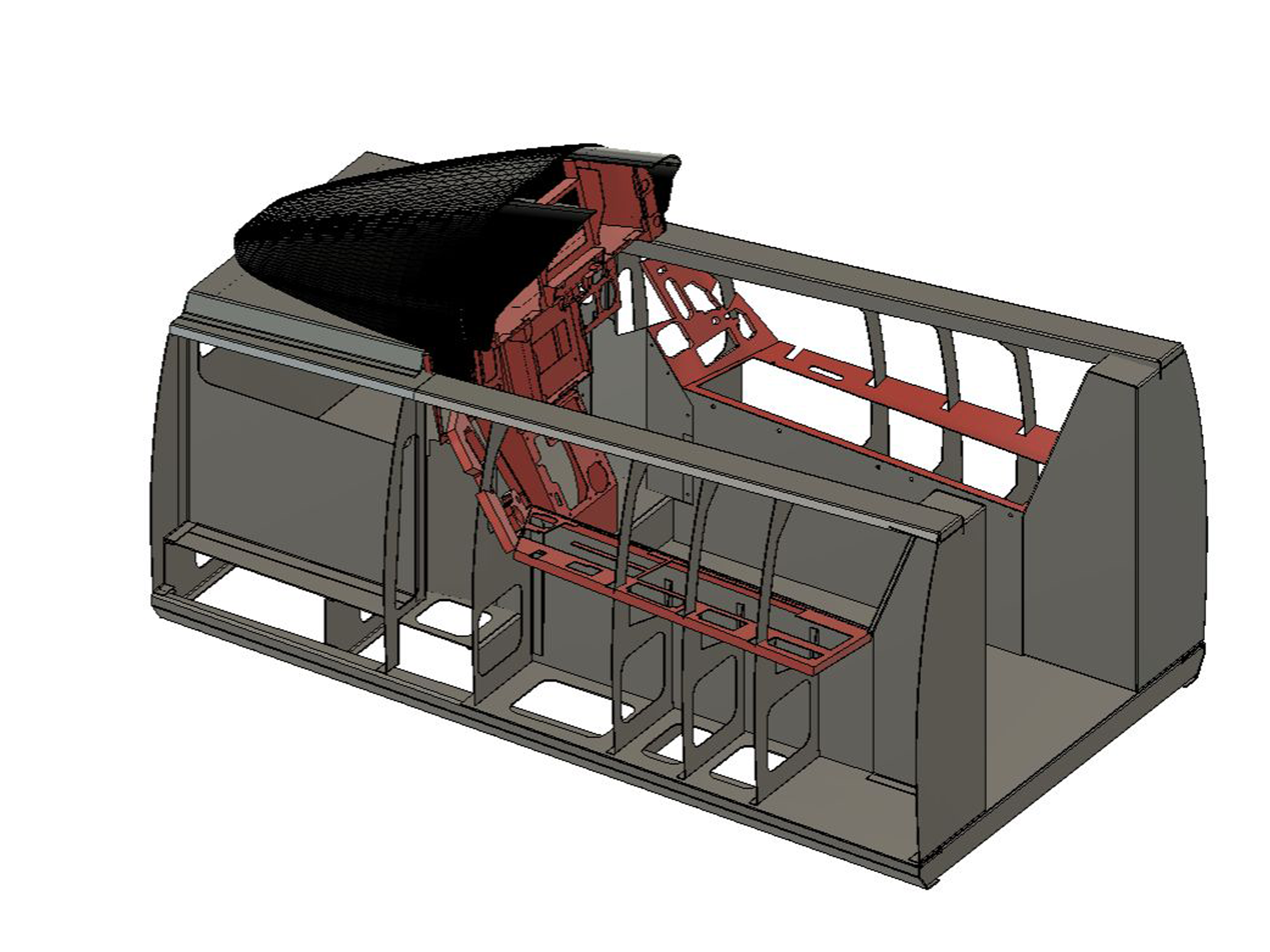 F18 Cockpit Structure