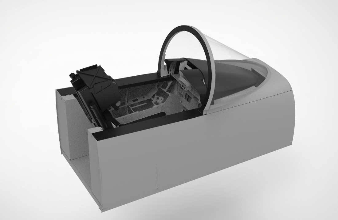 F18 Cockpit Structure